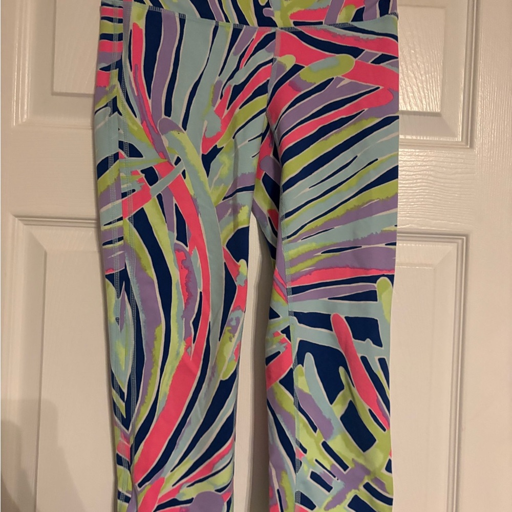 Lilly Pulitzer Kids Leggings in Pink and Blue